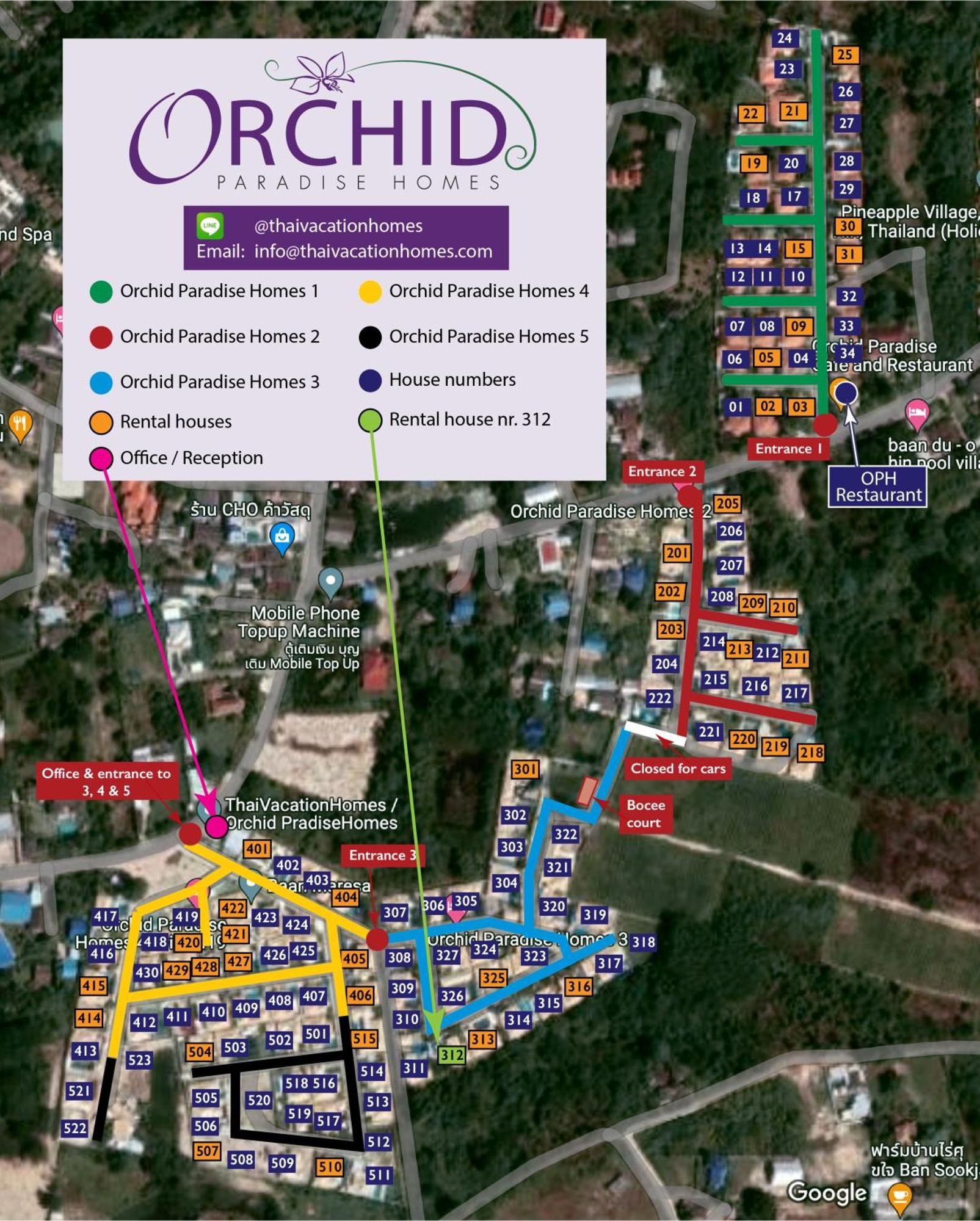 Orchid Paradise Homes 312 Хуа Хин Экстерьер фото